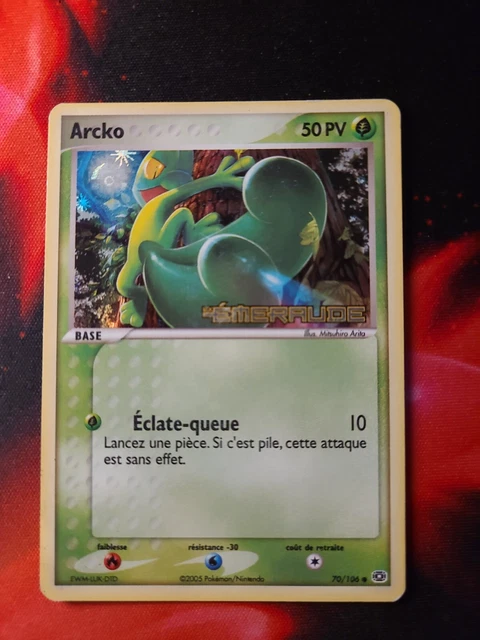 Pokemon - Arcko Holo Reverse 70/106 - Ex Emeraude - Français Fr