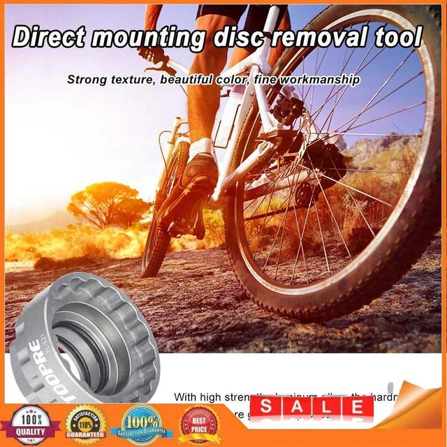 Bike Direct Mount Chainring Lock Ring Tool for M7100 M8100 M9100 (Titanium)