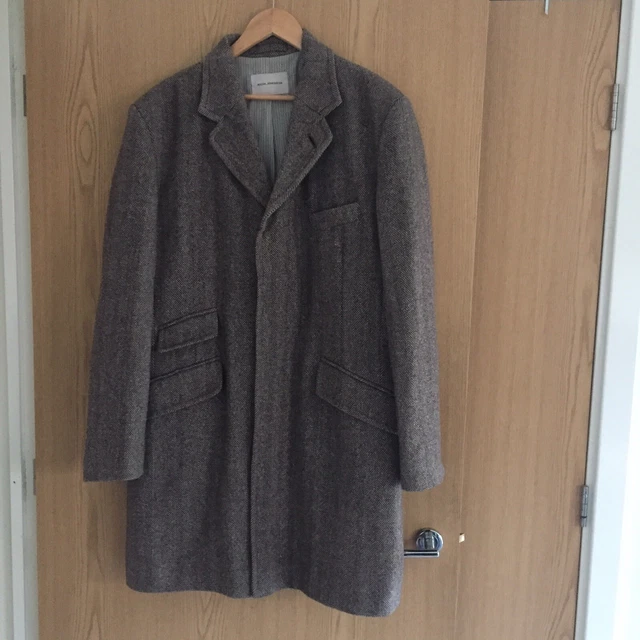 Giacca Rocha John Rocha da uomo in tweed taglia large grigio/marrone