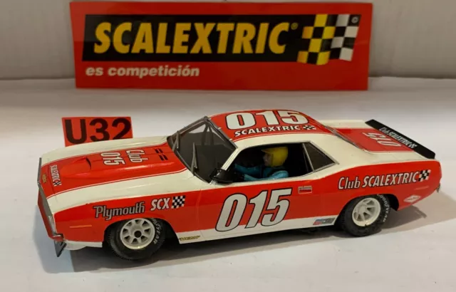 Scalextric A10200S300 Plymouth barracuda Club scalextric 2015 Lted. Ed