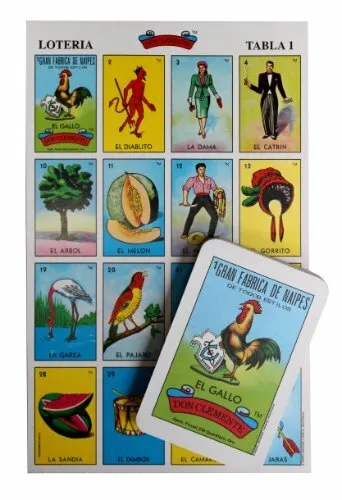 Loteria 10 DIFFERENT Boards 1 Deck Mexican Bingo Game Authentic Don Clemente