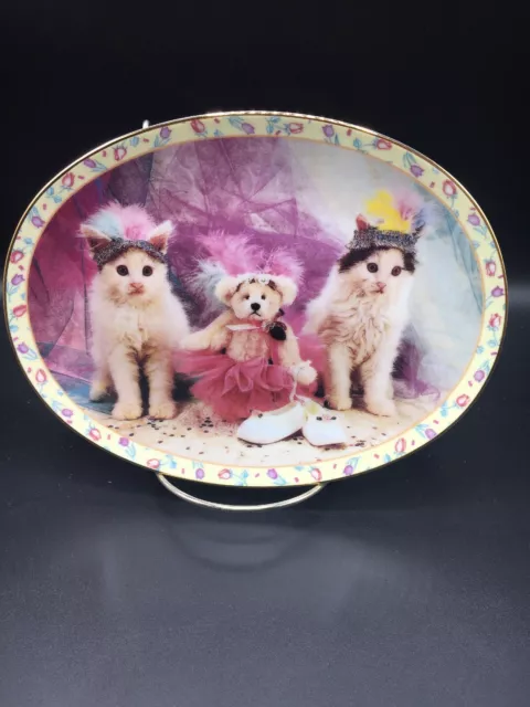 Prima Ballerinas Dress Rehearsal Danbury Mint Collector Plate ~