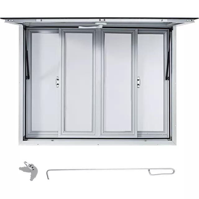 VEVOR Concession Stand Serving Window Food Truck Service Awning 121.9x91.4 cm