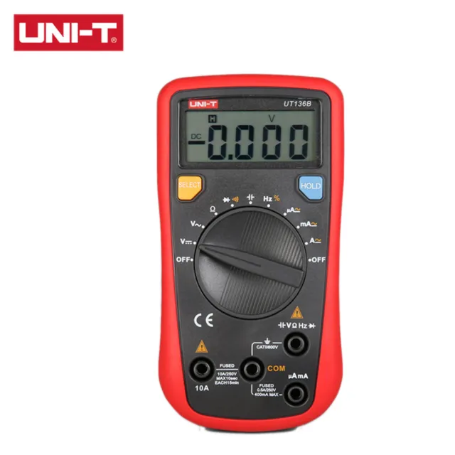 UNI-T UT136A/B/C/D Mini Multi Testers Auto-ranging Handheld Digital Multimeters 3