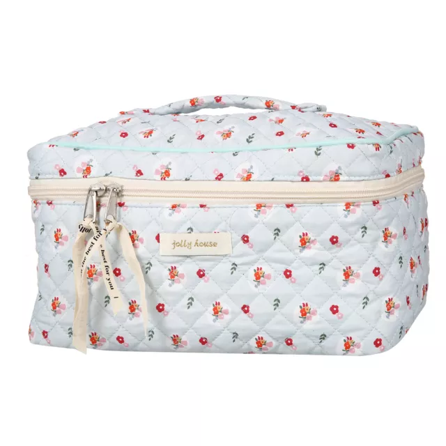 Trousse de toilette grande capacité sac de rangement cosmétique femmes E5W4