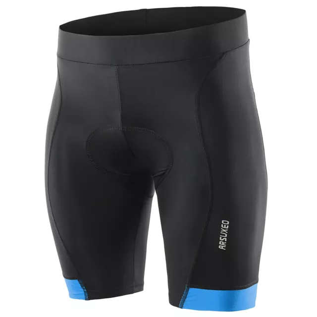 Men Summer Cycling Shorts Quick Dry Breathable  Padded Bike Riding A3A0