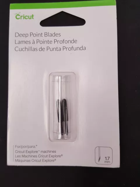 Cricut Explore Deep Point Blades - 1.7mm