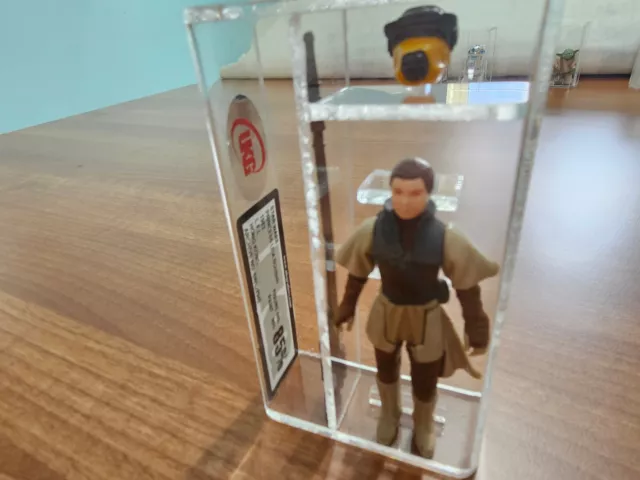 Vintage Star Wars Figure Princess Leia Boushh 85% Graded Via UKG Not AFA