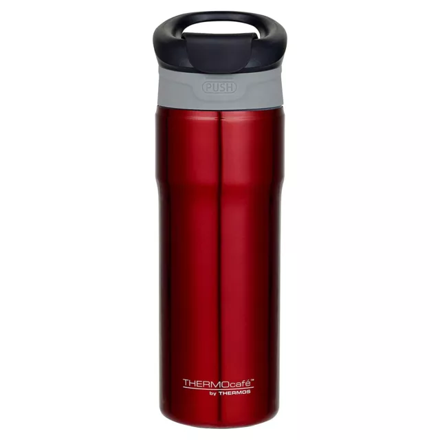 Genuine! THERMOS THERMOcafe™ 450 ml S/S Vacuum Insulated Tumbler Travel Mug Red!