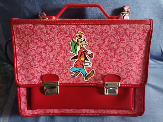 Cartella scuola Vintage anni 80 Nuova  Pippo Disney