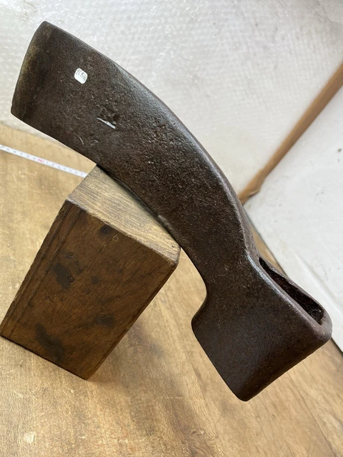 Ancienne Hache Forgée Signée BÔNE N°26 | Outil Du 19e Siècle France