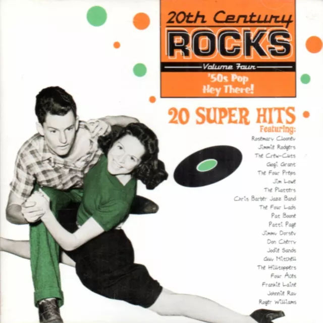 🎸♫♪♫♪  CD COMPILATION ROCK AND ROLL 20th CENTURY ROCK VOL. 4     🎸♫♪♫♪