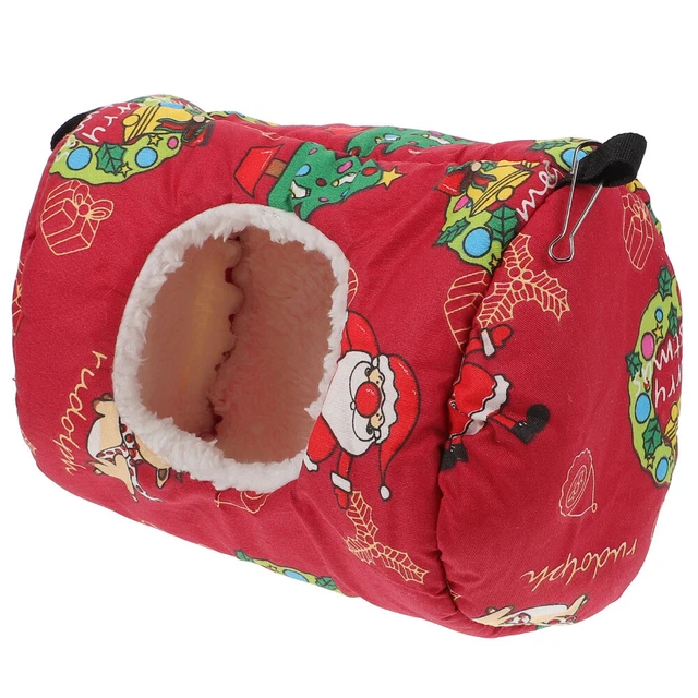 Fleece Hamster Hideout Pet Stuffed Puppy Hamster Hanging House