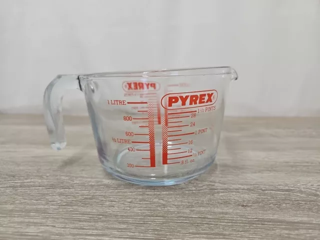 Pyrex Glas Messkrug, transparent, 1 Liter