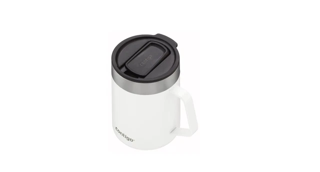 Contigo Streeterville Desk Mug Stainless Vacuum Insulated 14.2oz Coffee Tea Warm
