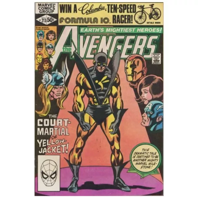 Avengers (1963 series) #213 in Very Fine minus condition. Marvel comics [v.