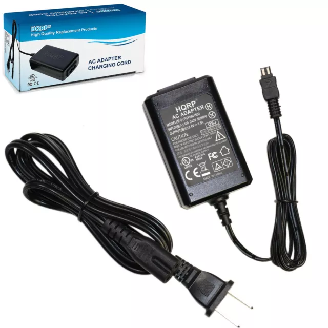 Chargeur adaptateur secteur HQRP pour caméscopes de la série Sony handycam...