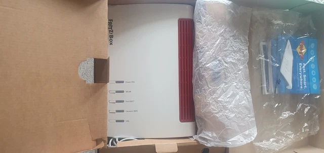 AVM FRITZ!Box 7590 Dual Band Modem Wi-Fi Router - Bianco