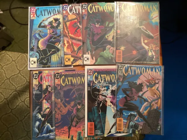 Catwoman #1 -8 DC Comics 1993 1994 Batman lot of 8 mint