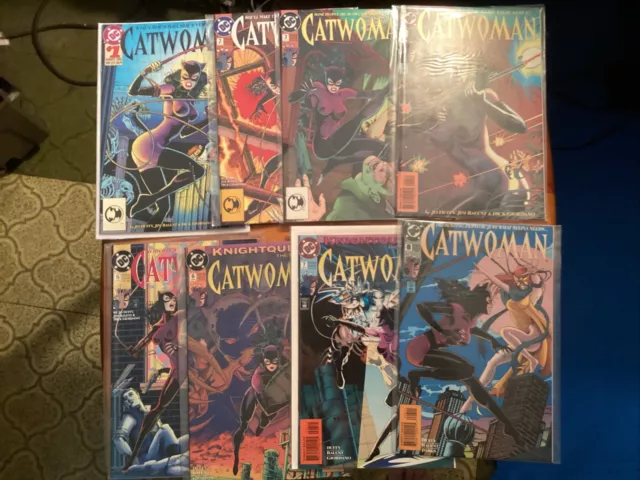 Catwoman #1 -8 DC Comics 1993 1994 Batman lot of 8 mint