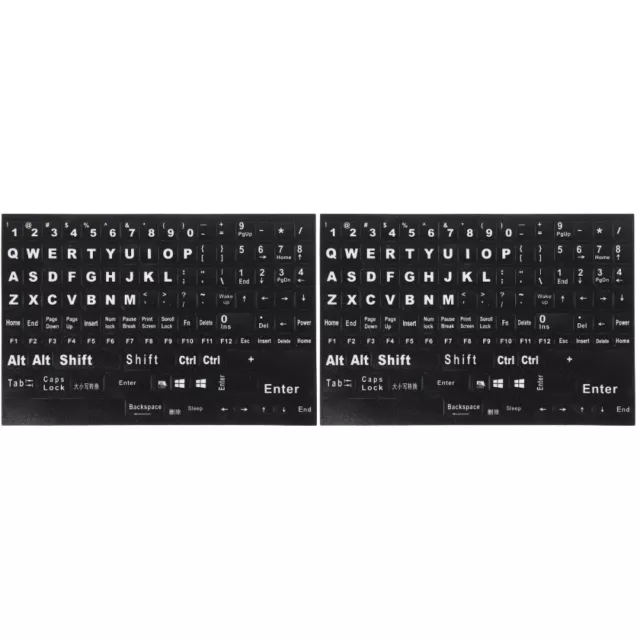 Keyboard PC English Keyboard Stickers Keycap Stickers Laptop