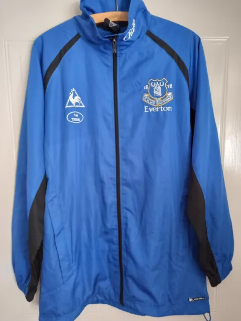 EVERTON FC FOOTBALL Jacket Long Sleeve Track Top Vintage Mens Size Retro 59.99 PicClick UK