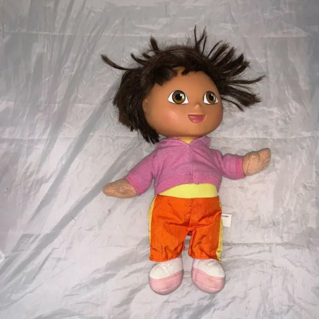 Fisher Price Dora Explorer Talking 2002 Mattel New York USA Doll plush toy T2