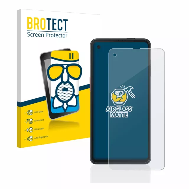 Anti Reflet Protection Ecran Verre pour Samsung Galaxy XCover Pro Film