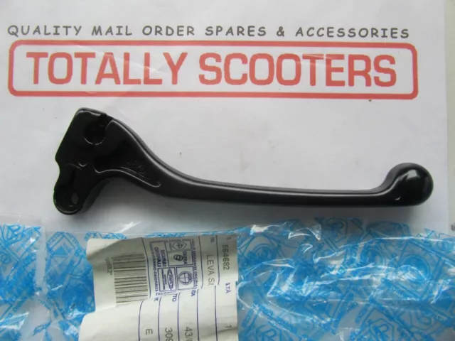 Nos Gilera Runner Black Rear Brake Lever - Genuine Part 564682 - Also Piaggio