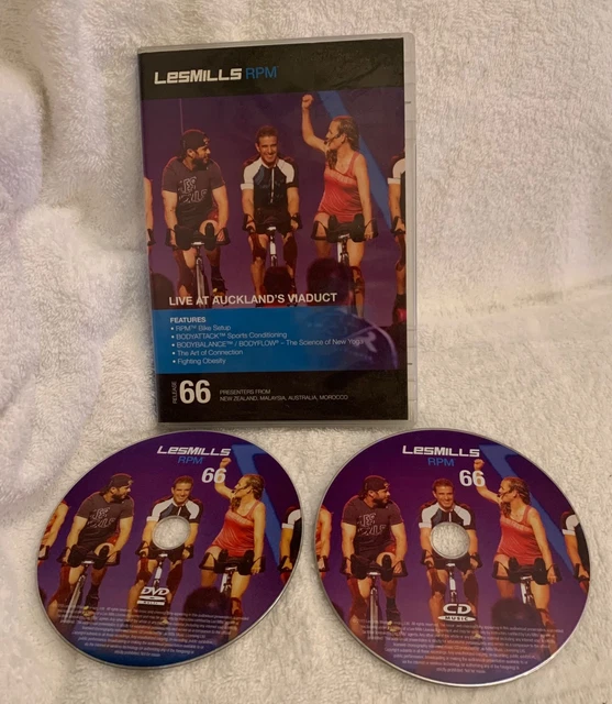 LES MILLS RPM 66 DVD CD and Choreography notes £21.50 - PicClick UK