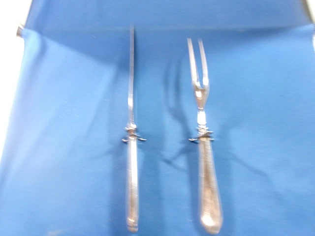 銀製 sterling カービングナイフ&フォーク STERLING CARVING SET Fork and Knife with Sterling Handles $98.08