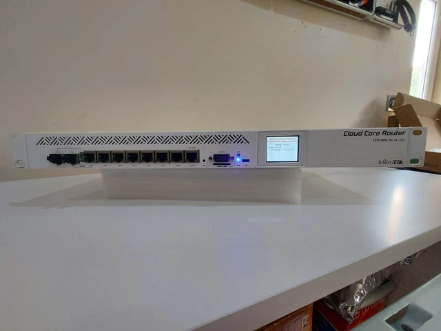 MIKROTIK CCR1009-7G-1C-1S+ CLOUD Core Router £195.00 - PicClick UK