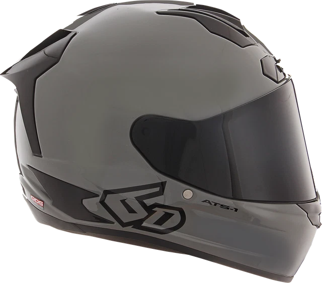 6D HELMETS ATS-1R Solid Helmet XL Gloss Gray