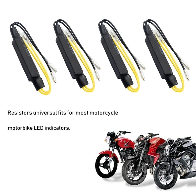 Résistance de décodage de défaut fiable pour moto DEL modification du clignot