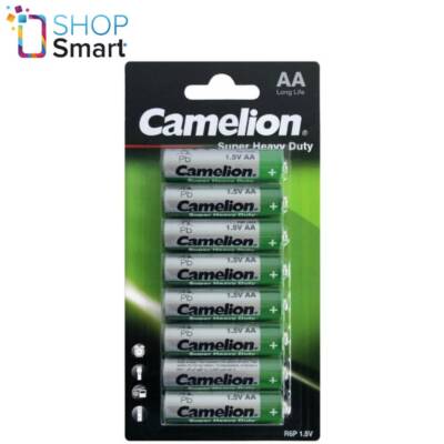 Camelion 16 Camelion Aa Piles Super Résistant Long Life R6P UM3 1.5V 8BL 2023 Neuf 