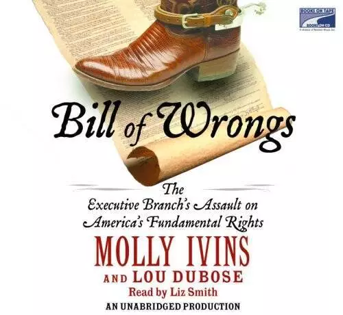 The Bill of Wrongs unabridged library edition - Audio CD By Molly Ivans - GOOD