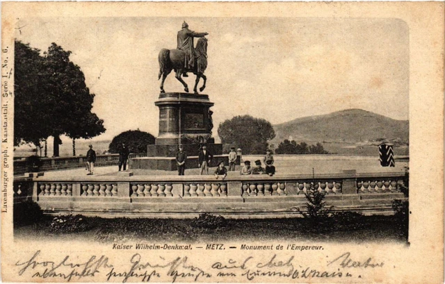CPA AK Kaiser Wilhelm-Demkmal - METZ - Monument de l'Empereur (455337)
