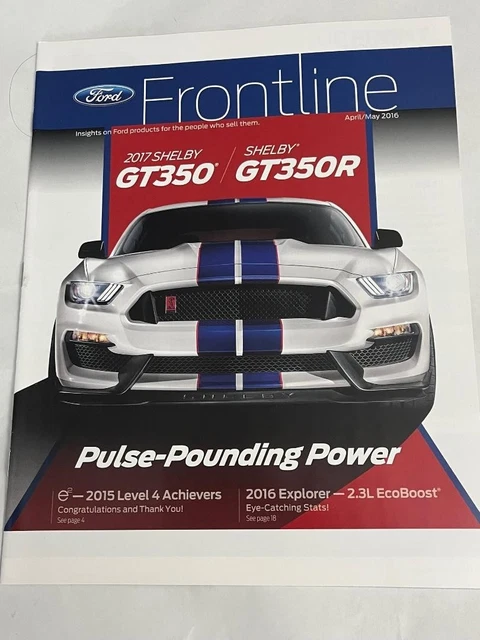 Folletos de venta, Revistas, manuales, catálogos, Motor