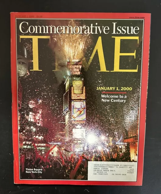 2000 January 1st TIME Magazine, Commemorative Issue, Times Square NY