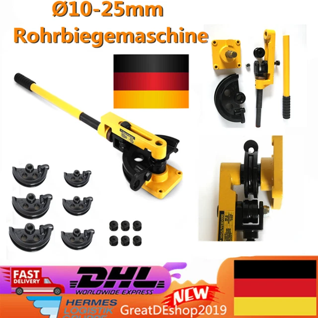 Hydraulisches Rohrbiegegerät 6t – 10-25 Mm, Manu Produktbild-Vorschau 2