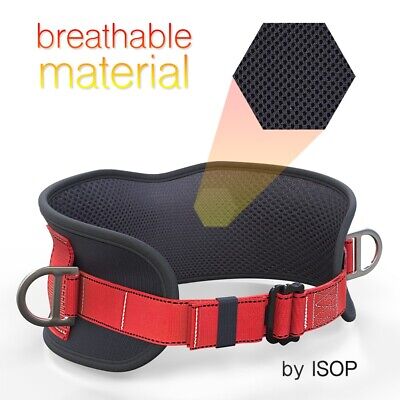 Cinturón de seguridad ISOP con almohadilla para la cadera, arnés de seguridad