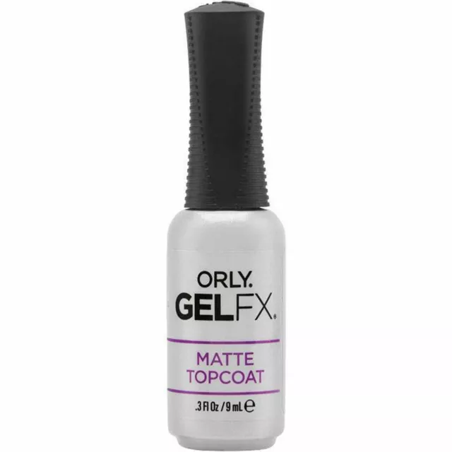 ORLY Gel FX Nourishing Long Lasting Chip-Resistant Matte Topcoat 9ml *NEW*