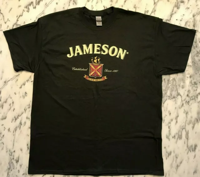 Jameson Whiskey Established Since 1780 SINE METU Men's T-Shirt Size XL -NEW