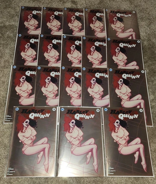 One Harley Quinn New 52 1 NM MX La Mole Foil Variant 2023 Adam Hughes AH 1000
