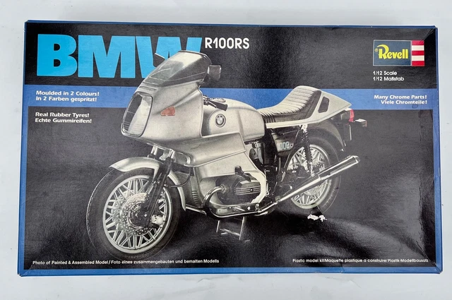 1:12 BMW R100RS Motorrad Revell Modellbausatz H-7905 OVP vintage 1980 ...