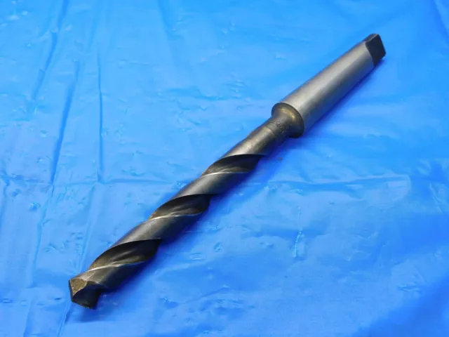 Cleveland 31/64 Od Hss Twist Drill Bit 324572 Morse Taper #2 Shank .4843 Mt2 Usa