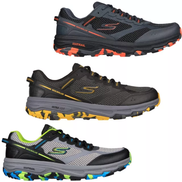 Mens Skechers GoRun Trainers Memory Foam Trail Walking Water Repellent Shoes