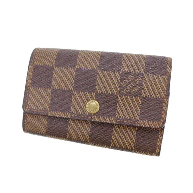 LOUIS VUITTON LV Occasion Multicles 6 Étui à Clés Damier Marron N62630...