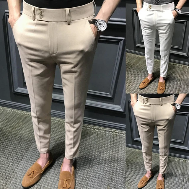 2022 Nuovo di Zecca Pantaloni Maschile Dritto Autunno Uomo Alta Qualità