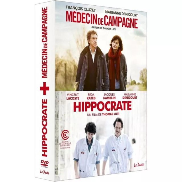 Hippocrate + Médecin de campagne COFFRET DVD NEUF